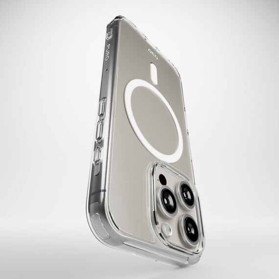 Puro Impact Clear D3O MagSafe Silicone Case for iPhone 16 Pro - Transparent | Techbox
