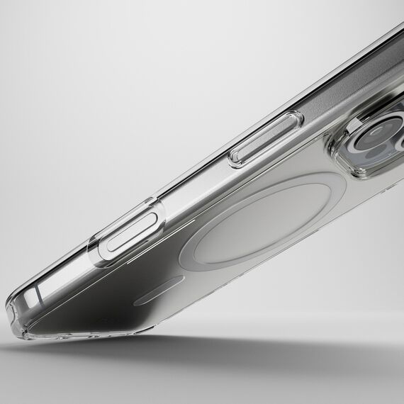 Puro Impact Clear D3O MagSafe Silicone Case for iPhone 16 Pro - Transparent | Techbox