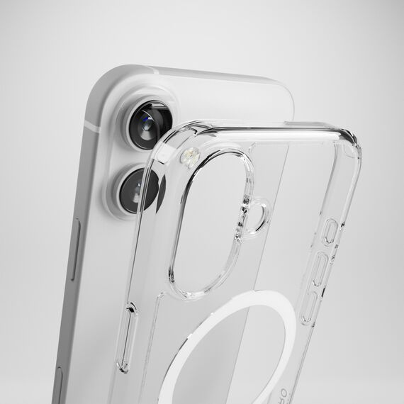 Puro Impact Clear D3O MagSafe Silicone Case for iPhone 16 - Transparent - Apple Cases - Cases - Techbox