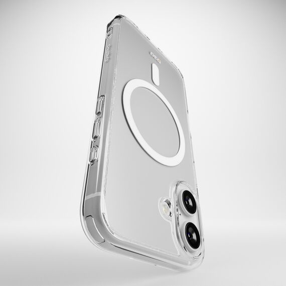 Puro Impact Clear D3O MagSafe Silicone Case for iPhone 16 - Transparent - Apple Cases - Cases - Techbox