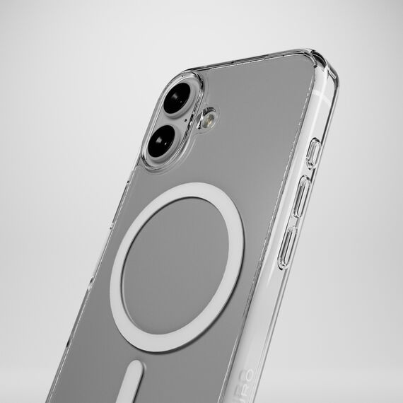 Puro Impact Clear D3O MagSafe Silicone Case for iPhone 16 - Transparent - Apple Cases - Cases - Techbox