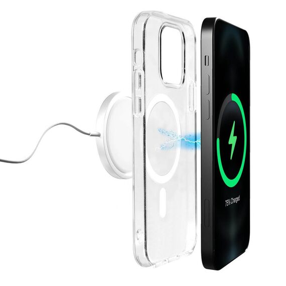 Puro Lite Mag MagSafe Silicone Case for iPhone 14 Pro - Transparent | Techbox