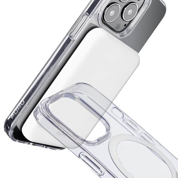 Puro Lite Mag MagSafe Silicone Case for iPhone 14 Pro - Transparent | Techbox