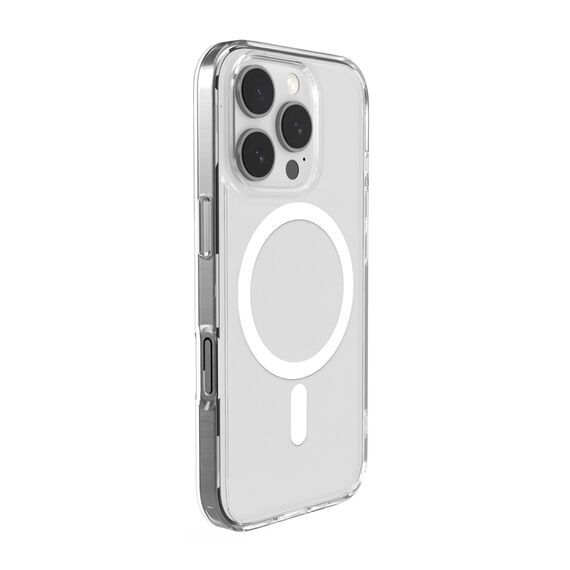 Puro Lite Mag MagSafe Silicone Case for iPhone 16 Pro Max - Transparent - Apple Cases - Cases - Techbox
