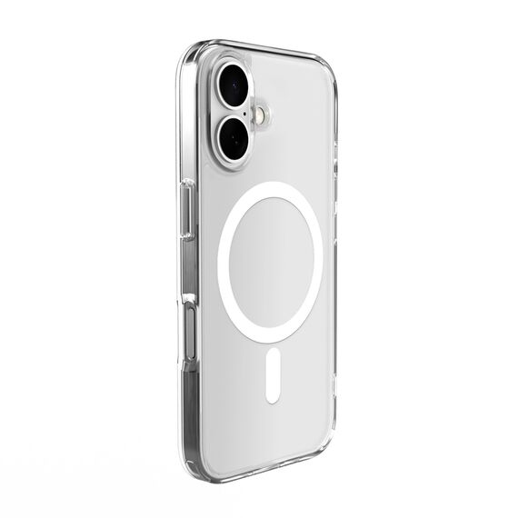 Puro Lite Mag MagSafe Silicone Case for iPhone 16 - Transparent - Apple Cases - Cases - Techbox