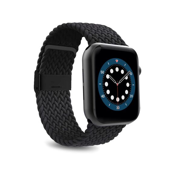 Puro Loop Nylon Strap for Apple Watch 38 / 40 / 41 mm - Black | Techbox