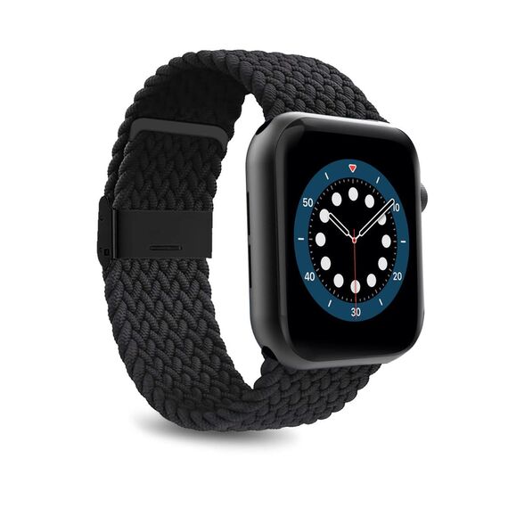 Puro Loop Nylon Strap for Apple Watch 42 / 44 / 45 / 49 mm - Black | Techbox