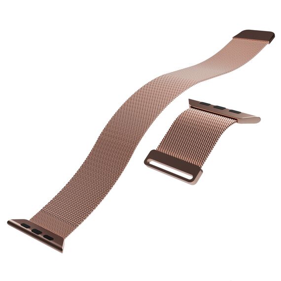 Puro Milanese Stainless Steel Apple Watch Band 38/40/41mm - Pink | Techbox
