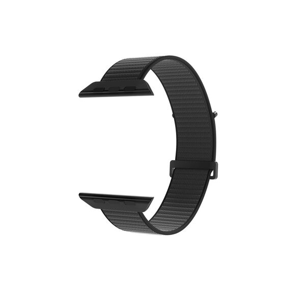 Puro Sport Nylon Strap for Apple Watch 42 / 44 / 45 / 49 mm - Black - Accessories - Smartwatches & Accessories - Techbox