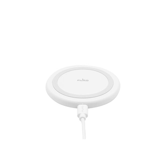 Puro Wireless Charger for Android, iPhone - White | Techbox
