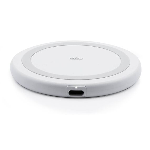 Puro Wireless Charger for Android, iPhone - White | Techbox