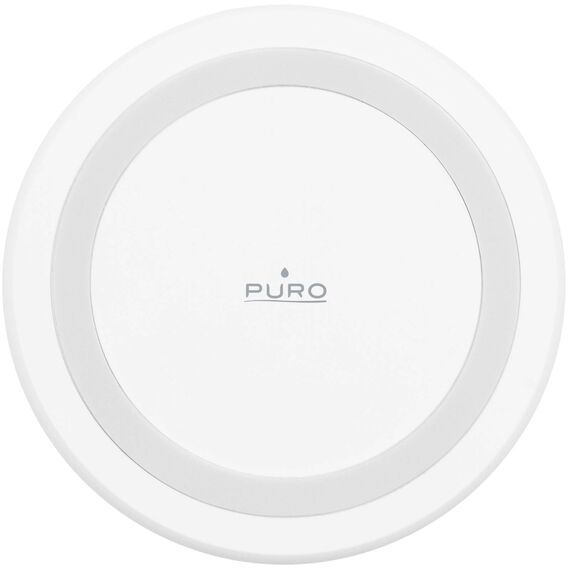 Puro Wireless Charger for Android, iPhone - White | Techbox