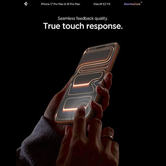 Spigen Glas.tR EZ Fit tempered glass for iPhone 16 Pro Max - 2 pcs. - Apple iPhone - Screen & Camera Protection - Techbox