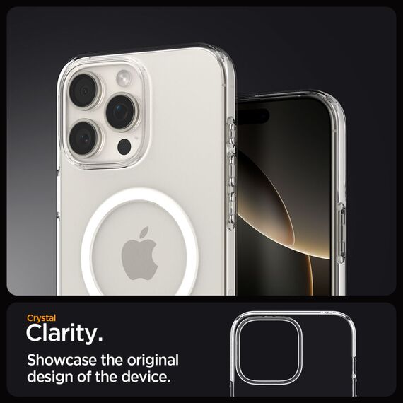 Spigen Liquid Crystal MagSafe Case for iPhone 16 Pro Max - Clear | Techbox