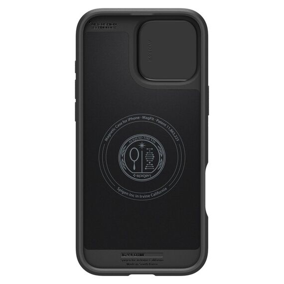 Spigen Optik Armor Mag Case with MagSafe for iPhone 16 Pro Max - Black | Techbox