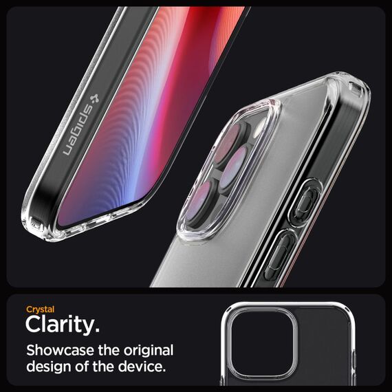 Spigen Ultra Hybrid Case for iPhone 16 Pro Max - Clear - Apple Cases - Cases - Techbox