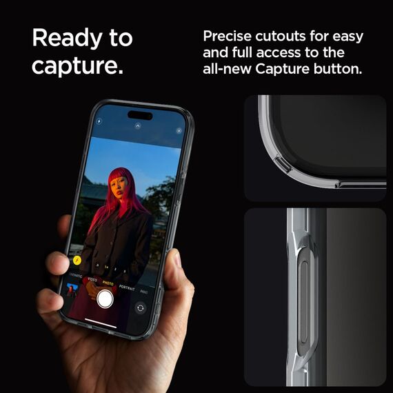 Spigen Ultra Hybrid Case for iPhone 16 Pro Max - Clear | Techbox