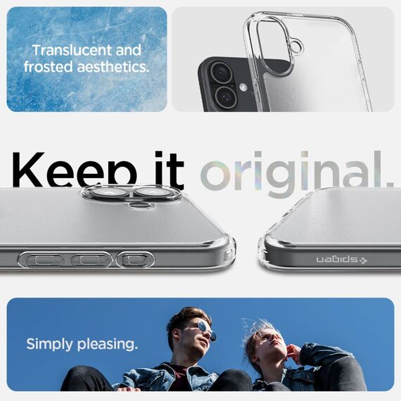 Spigen Ultra Hybrid for iPhone 16 - Clear | Techbox