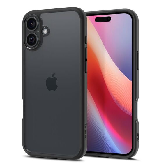 Spigen Ultra Hybrid iPhone 16 Case - Matte Black - Apple Cases - Cases - Techbox