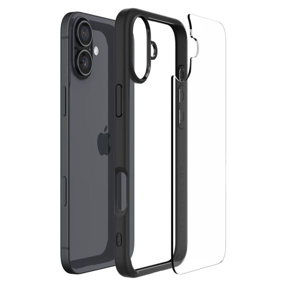 Spigen Ultra Hybrid iPhone 16 Case - Matte Black - Apple Cases - Cases - Techbox