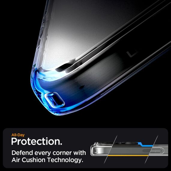 Spigen Ultra Hybrid Mag Case with MagSafe for iPhone 16 Pro - Clear - Apple Cases - Cases - Techbox
