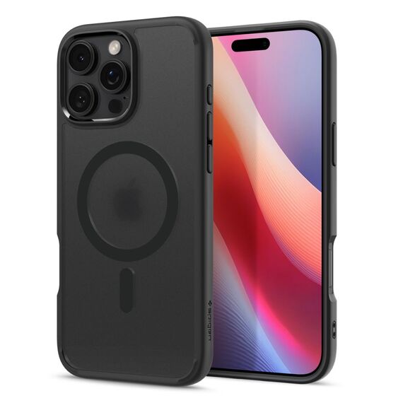 Spigen Ultra Hybrid Mag Case with MagSafe for iPhone 16 Pro Max - Black - Apple Cases - Cases - Techbox