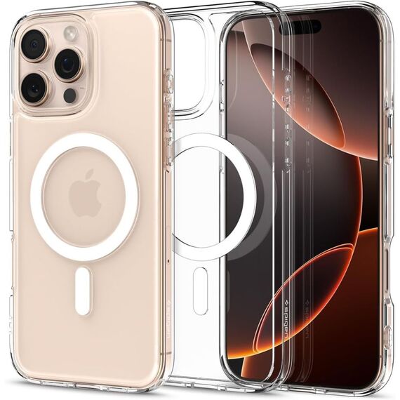Spigen Ultra Hybrid Mag Case with MagSafe for iPhone 16 Pro Max - White | Techbox