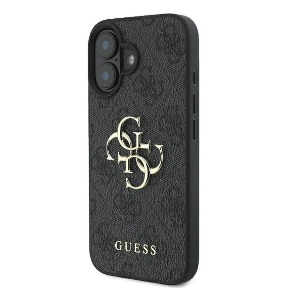 Guess 4G Big Logo iPhone 16 Case - Black - Apple Cases - Cases - Techbox