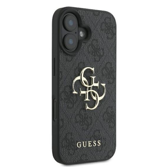 Guess 4G Big Logo iPhone 16 Case - Black - Apple Cases - Cases - Techbox