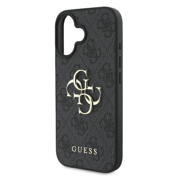 Guess 4G Big Logo iPhone 16 Case - Black - Apple Cases - Cases - Techbox