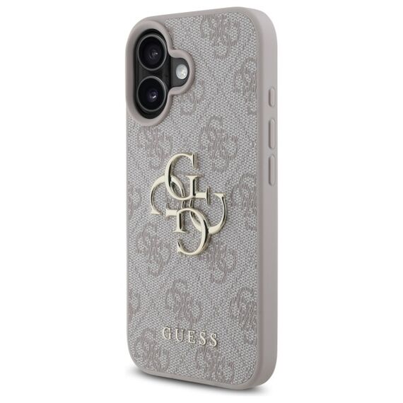 Guess 4G Big Logo iPhone 16 Case - Pink - Apple Cases - Cases - Techbox