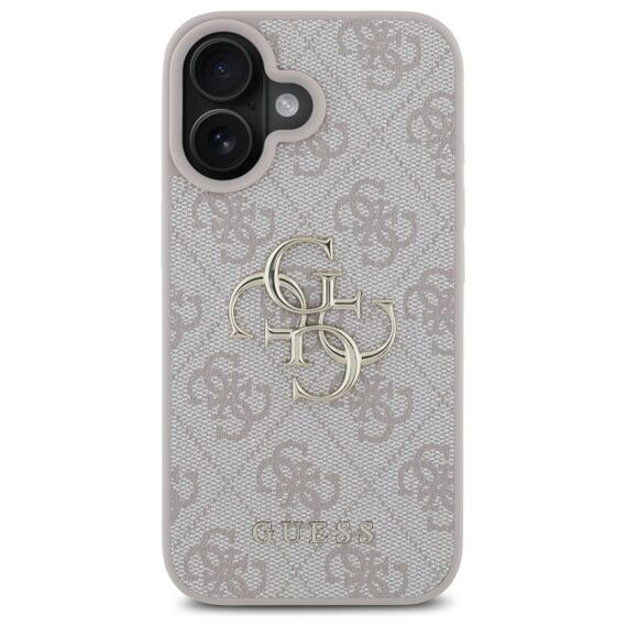 Guess 4G Big Logo iPhone 16 Case - Pink - Apple Cases - Cases - Techbox