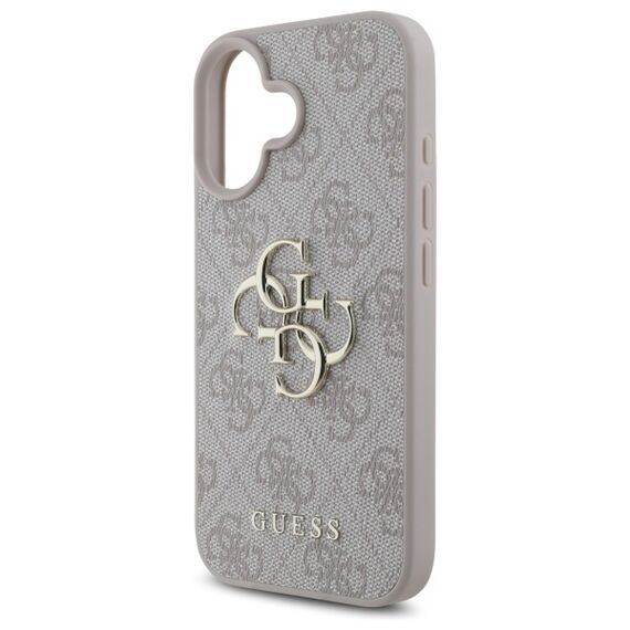Guess 4G Big Logo iPhone 16 Case - Pink - Apple Cases - Cases - Techbox