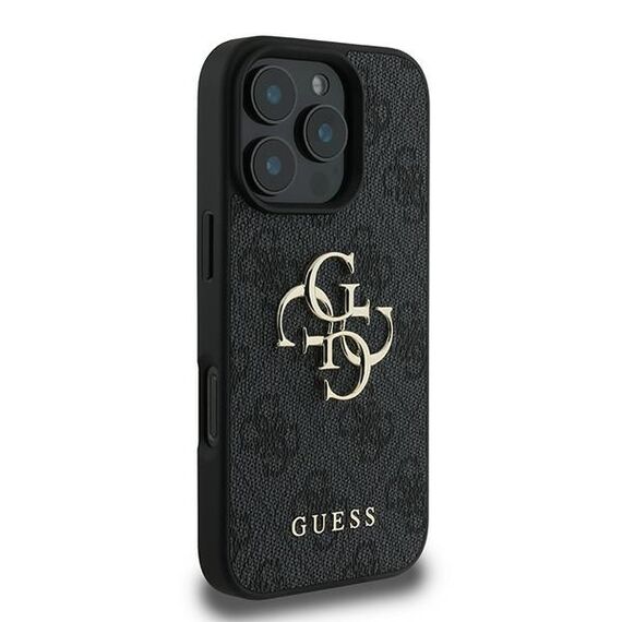 Guess 4G Big Logo iPhone 16 Pro Case - Black - Apple Cases - Cases - Techbox