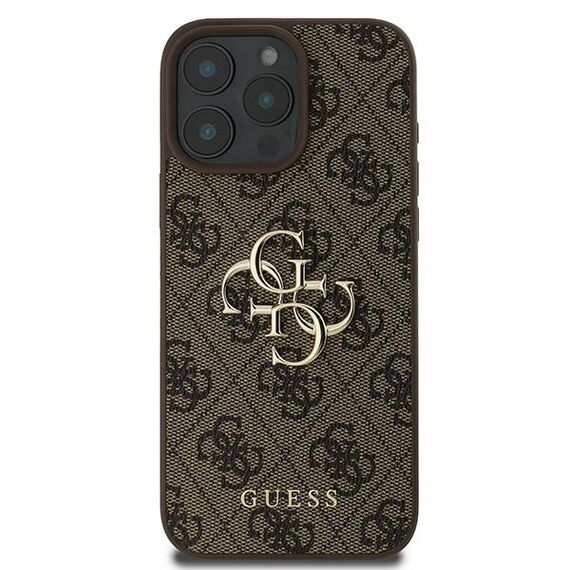 Guess 4G Big Logo iPhone 16 Pro Case - Brown - Apple Cases - Cases - Techbox