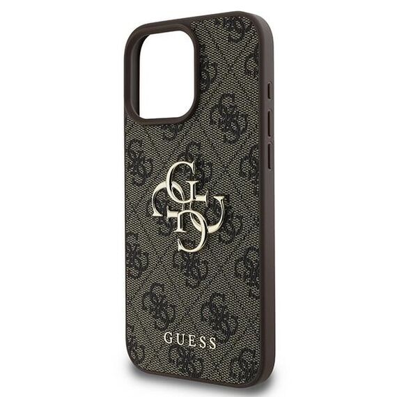 Guess 4G Big Logo iPhone 16 Pro Case - Brown - Apple Cases - Cases - Techbox