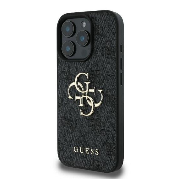 Guess 4G Big Logo iPhone 16 Pro Max Case - Black - Uncategorized Cases (2) - Cases - Techbox