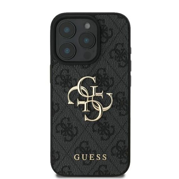 Guess 4G Big Logo iPhone 16 Pro Max Case - Black - Uncategorized Cases (2) - Cases - Techbox