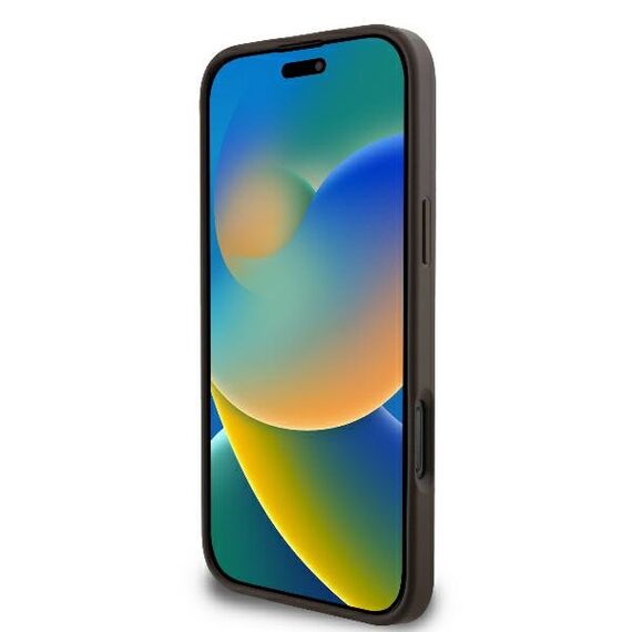 Guess 4G Big Logo iPhone 16 Pro Max Case - Brown - Apple Cases - Cases - Techbox