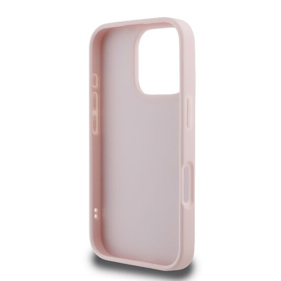 Karl Lagerfeld Quilted Signature iPhone 16 Pro Case - Pink - Apple Cases - Cases - Techbox