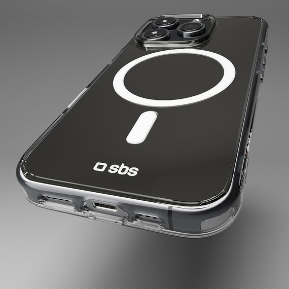 SBS Extreme Mag D3O MagSafe Case for iPhone 16 Pro Max - Transparent - Apple Cases - Cases - Techbox