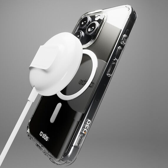SBS Extreme Mag D3O MagSafe Case for iPhone 16 Pro Max - Transparent - Apple Cases - Cases - Techbox