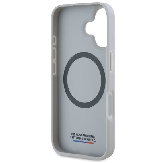 BMW M Carbon Tricolor Line MagSafe iPhone 16 Case - Gray - Apple Cases - Cases - Techbox