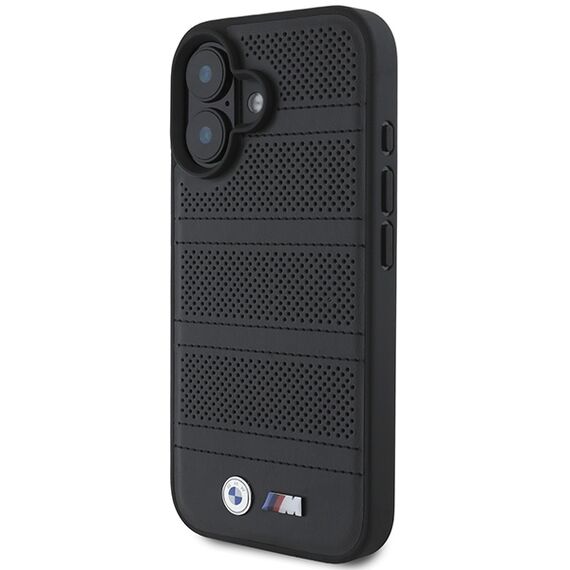 BMW M Perforated And Stitched Line MagSafe case for iPhone 16 - black - Apple Cases - Cases - Techbox