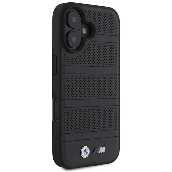 BMW M Perforated And Stitched Line MagSafe case for iPhone 16 - black - Apple Cases - Cases - Techbox
