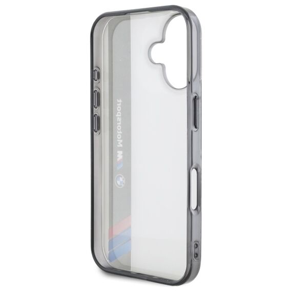 BMW Motosport IML Vertical Stripe iPhone 16 Case - Gray | Techbox