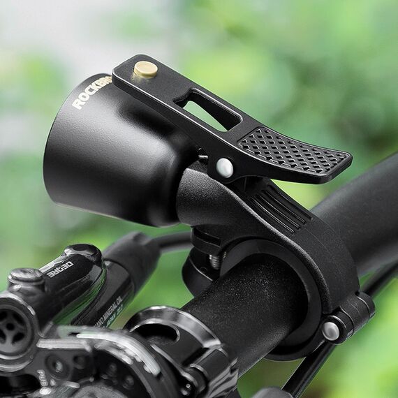 Rockbros 34210005001 bicycle bell - black - Smartphone Holders - Smartphones - Techbox