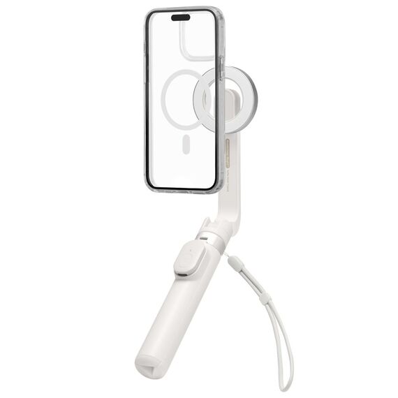 Selfie stick Spigen S571W MagSafe Bluetooth with tripod - beige