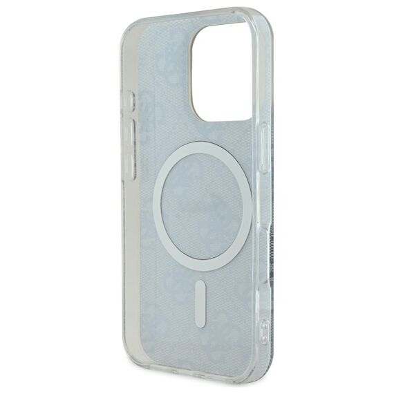 Guess IML 4G MagSafe iPhone 16 Pro Case - Blue | Techbox