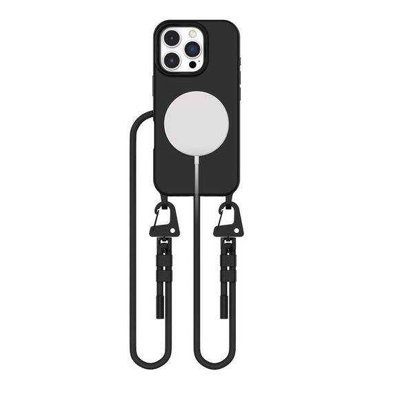 Tech-Protect MagNecklace MagSafe Case for iPhone 16 Pro Max - Black - Apple Cases - Cases - Techbox